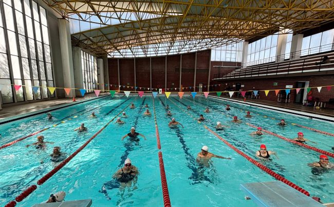 La alcaldesa Alessandra Rojo de la Vega anunció la apertura de albercas públicas en la demarcación durante Semana Santa, como una opción gratuita para familias que se quedan en la ciudad. FOTO: Especial