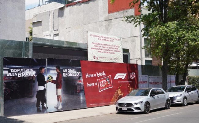 La alcaldía Miguel Hidalgo presentó una denuncia penal en contra del ex alcalde en esta demarcación, Víctor Hugo Romo y su ex director jurídico por actos de corrupción y ejercicio abusivo de funciones, al permitir la demolición sin permisos de una obra en el predio ubicado en Moliere 88, inmueble que se encuentra bajo el Acuerdo de Facilidades Administrativas para la Reconstrucción del sismo de 2017. FOTO: Especial