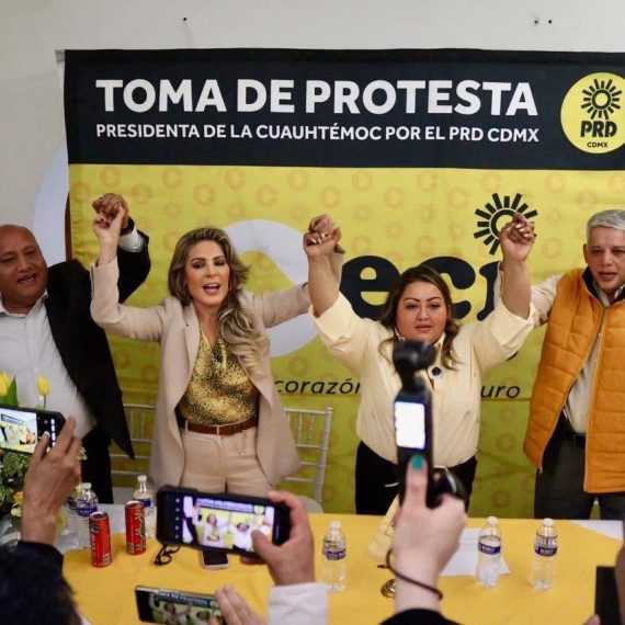 Diputada Nora Arias, líder el PRD CDMX, reconoce las décadas de trabajo de Ceci Ocampo, a favor de la población en la demarcación territorial.