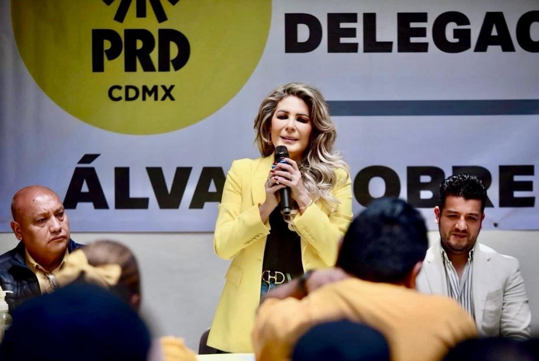 La presidenta del Partido de la Revocación Democrática (PRD) Ciudad de México, Nora Arias Contreras advirtió que el organismo político atraviesa un momento clave que requiere liderazgo, lealtad, claridad política y trabajo territorial para reconstruir la confianza ciudadana. FOTOS: Especial