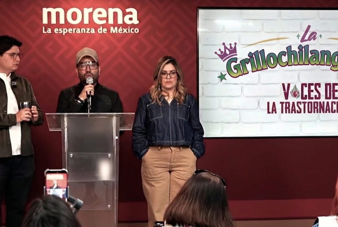 Algunos diputados de Morena en el Congreso capitalino crearon desde hace más de un año 'La Chilanguera', un espacio de conferencias de prensa dominicales que se convirtió en la 'Grillochilanguera'.