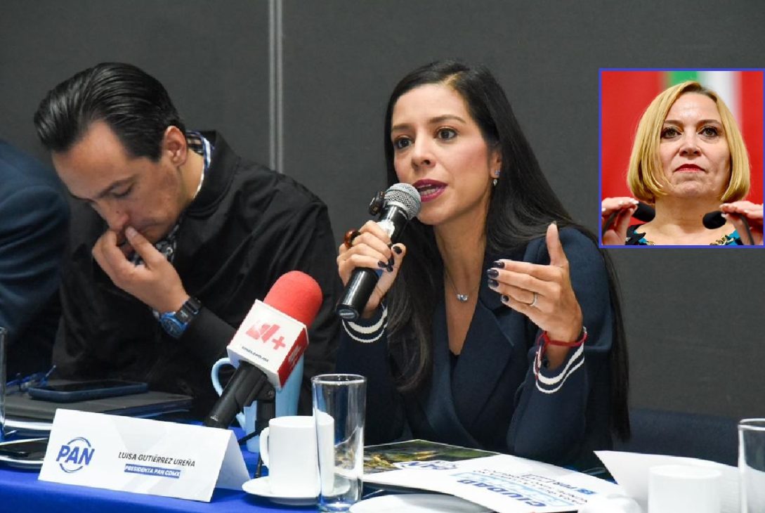 Algo seguro que anda mal en el PAN de la Ciudad de México, porque el partido hizo una conferencia de prensa para posicionarse sobre el Plan General de Desarrollo (PGD) 2025-2045 y no convocaron a su diputada experta en el tema, Olivia Garza. FOTOS: Especial