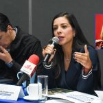Algo seguro que anda mal en el PAN de la Ciudad de México, porque el partido hizo una conferencia de prensa para posicionarse sobre el Plan General de Desarrollo (PGD) 2025-2045 y no convocaron a su diputada experta en el tema, Olivia Garza. FOTOS: Especial