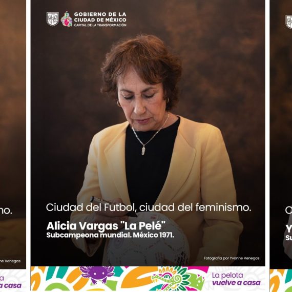 En 1971, en el Estadio Azteca, una generación de futbolistas rompió barreras y desafió estereotipos al disputar el Torneo Internacional de Selecciones Femeniles, considerado el primer gran mundial de futbol femenil. FOTO: Especial