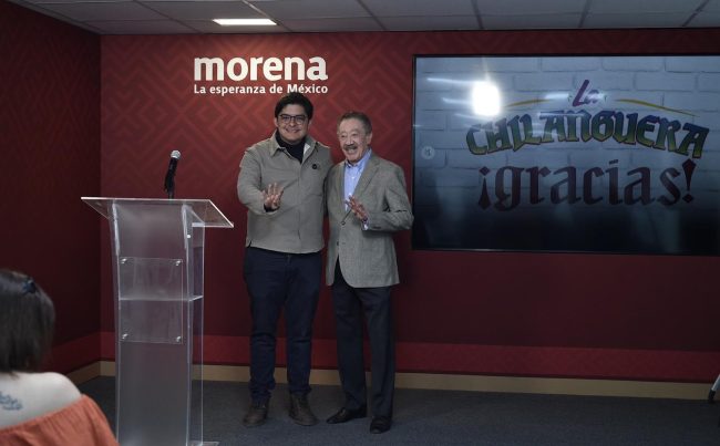 Con la novedad de que Morena… ¡sí tiene presidente en la Ciudad de México! Este domingo hizo su reaparición, después de casi dos meses, el que finge, perdón, funge oficialmente con ese cargo en la capital del país, Héctor Díaz Polanco. FOTOS: Especial