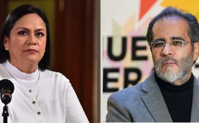 Si se concreta lo que todo mundo dice en Morena, la 'escuela de las ligas' llegará a la Presidencia nacional de ese partido, cuando la todavía secretaria del Bienestar, Ariadna Montiel, alumna y hechura política de René Bejarano (a) 'El Señor de las Ligas', sea designada presidenta. FOTO: Especial / RRSS