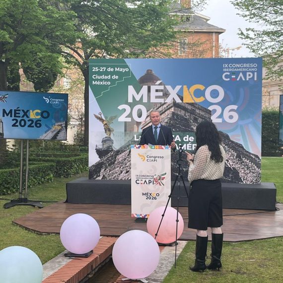 Este jueves en Madrid, el Consejo Empresarial Alianza por Iberoamérica anunció que su IX Congreso Iberoamericano se llevará a cabo este año en la Ciudad de México del 25 al 27 de mayo. FOTOS: Especial