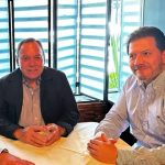 El presidente enterrador del PRD nacional, Jesús Zambrano, y el diputado federal de Morena, Víctor Hugo Lobo andan muy preocupados, pues nos dicen que pronto podrían enfrentar procesos por presuntas irregularidades que ha detectado la Auditoría Superior de la Ciudad de México (ASCDMX) a los gastos del PRD en la capital, entre 2022 y 2024. FOTO: Especial