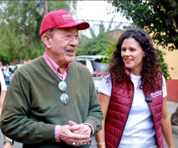 Consumado con Citlali Hernández el bypass (puente) que desplaza a la presidenta nacional de Morena, Luisa María Alcalde de las decisiones de candidaturas federales y 17 gubernaturas, es turno de la inminente salida de Héctor Díaz Polanco, presidente en la CDMX. FOTO: Instagram / Héctor Díaz Polanco