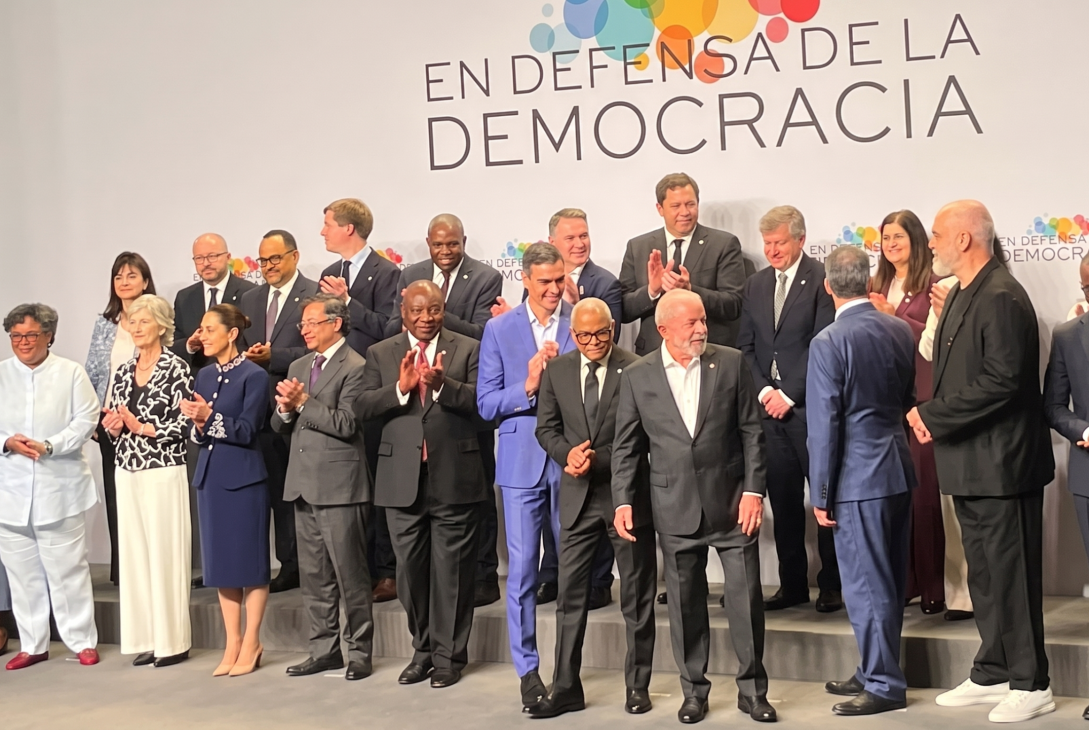 La presidenta de México, Claudia Sheinbaum manifestó claramente su posición en contra de la intervención en cuba.  FOTO: CDMX Magacín