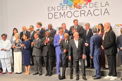 La presidenta de México, Claudia Sheinbaum manifestó claramente su posición en contra de la intervención en cuba.  FOTO: CDMX Magacín