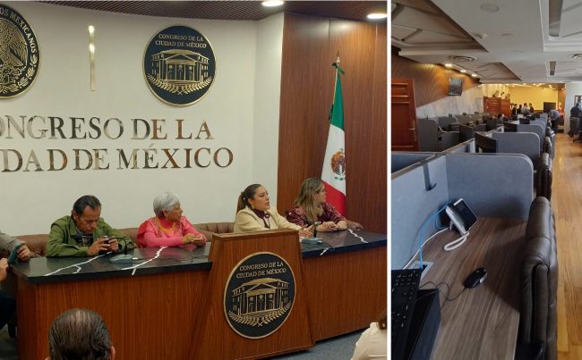 Se desató la polémica porque el Congreso de la Ciudad de México renovó la sala de prensa, pero hay que ver el bosque completo. Era una de las peores y más rascuaches y ahora quedó como una de las más vistosas de cualquier ente público del país, con un set para conferencias de prensa en verdad digno del Poder Legislativo de una de las capitales más importantes del mundo. FOTOS: CDMX Magacín
