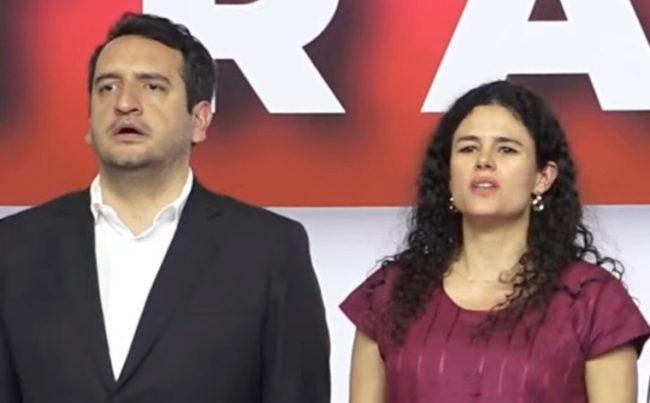 Tanto Luisa María Alcalde como Andy López Beltrán vieron truncadas sus esperanzas de convertirse en candidatos de su partido a la CDMX en 2030. Luisa también tendrá que buscar una diputación federal en 2027. A los dos les va a servir el fuero. FOTO:  Especial