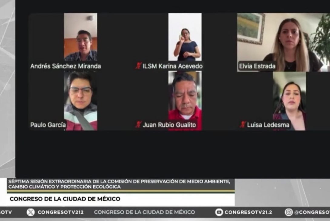 En la comisión del Congreso de la Ciudad de México se aprobaron seis dictámenes en materia de gestión de residuos eléctricos y electrónicos; etiquetado para la correcta disposición final de envases de plástico; fomentar los huertos urbanos; protección del arbolado urbano y bosques de agua, así como para expedir la Ley General de Control del Ruido Urbano.