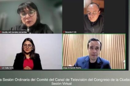 Otro tema en el que tampoco ha movido Rocha un dedo es en la creación del Código de Ética del Canal, así como el defensor de las Audiencias, a pesar de que lo obliga la Ley en Materia de Telecomunicaciones y Radiodifusión, que impulsó Claudia Sheinbaum. FOTO: Especial