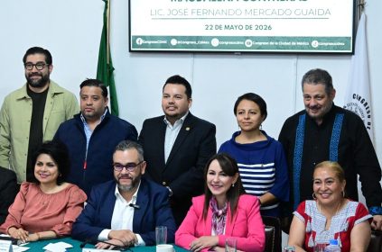 El alcalde de La Magdalena Contreras, José Fernando Mercado Guaida, compareció este viernes ante comisiones del Congreso de la Ciudad de México para informar sobre los avances y resultados de su gestión, así como las acciones pendientes en esa demarcación. FOTO: Especial