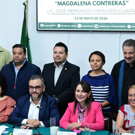 El alcalde de La Magdalena Contreras, José Fernando Mercado Guaida, compareció este viernes ante comisiones del Congreso de la Ciudad de México para informar sobre los avances y resultados de su gestión, así como las acciones pendientes en esa demarcación. FOTO: Especial