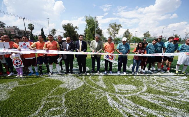 El Gobierno de la CDMX invierte 305 millones de pesos para rehabilitar 500 canchas y consolidar a la metrópoli como la Capital Deportiva de cara al Mundial 2026.