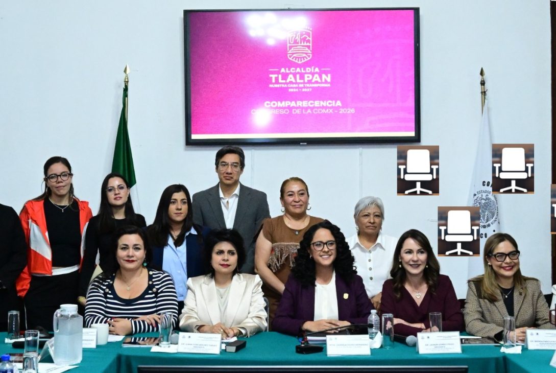 Los diputados Xóchitl Bravo –coordinadora de Morena–, Luis Chávez, Pedro Haces y Alberto Vanegas no estuvieron en la comparecencia para defender a Osorio, ante el muy delicado hecho de una sentencia del Instituto Electoral de la Ciudad de México (IECM). FOTO: Especial