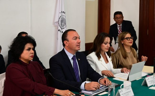 Nos afirman diputados de Morena que el alcalde de Cuajimalpa, Carlos Orvañanos, del PAN, los dejó muy satisfechos con las respuestas que dio a sus cuestionamientos y que prácticamente no les quedó a deber ninguna información. FOTO: Especial