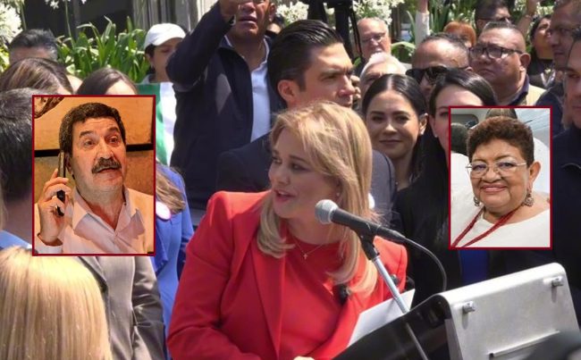El salvamento de Godoy a Corral, que data de agosto de 2024: el entonces encargado de la Fiscalía capitalina, Ulises Lara –personero de Godoy– acudió a un restaurante en la colonia Roma para rescatar al chihuahuense-estadounidense (tiene doble nacionalidad), porque sobre él pesaba una orden de aprehensión. FOTOS: Especial