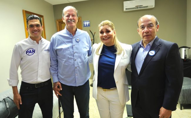 El dirigente nacional del PAN aseguró que el respaldo a Maru Campos trasciende al partido y advirtió que Acción Nacional no permitirá actos de autoritarismo contra la mandataria estatal. FOTOS: Especial