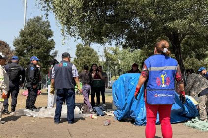 Refuerza la Cuauhtémoc brigadas de atención a personas en situación de calle
