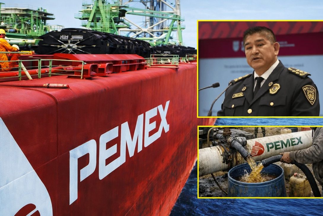 Al parecer, el Jefe Máximo, Israel Benítez, ex subsecretario de Seguridad Pública de la Ciudad de México y actual director de Pemex Logística nos debe una explicación, porque según los propios informes de la dependencia el huachicoleo se les duplicó este año y ya alcanzó en promedio los 100 mil barriles diarios. IMÁGENES: Archivo - Especial - Edición CDMX Magacín