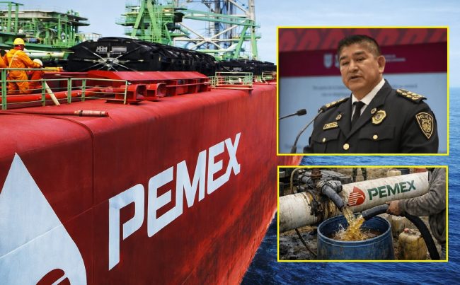 Al parecer, el Jefe Máximo, Israel Benítez, ex subsecretario de Seguridad Pública de la Ciudad de México y actual director de Pemex Logística nos debe una explicación, porque según los propios informes de la dependencia el huachicoleo se les duplicó este año y ya alcanzó en promedio los 100 mil barriles diarios. IMÁGENES: Archivo - Especial - Edición CDMX Magacín
