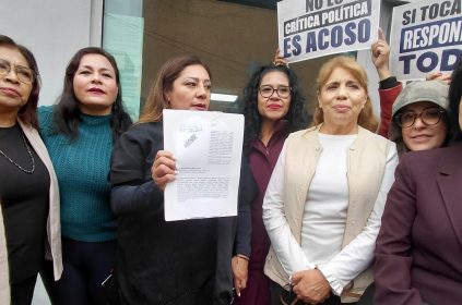 Presenta Morena queja contra Döring por violencia de género