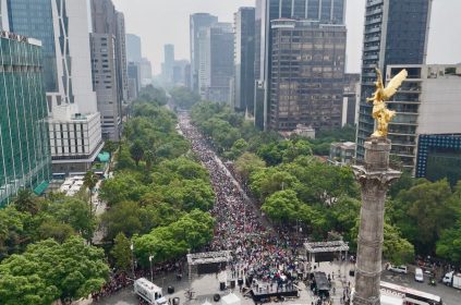 “Queremos que quienes nos visiten durante el Mundial encuentren una ciudad vibrante, incluyente y profundamente humana”, afirmó Brugada. FOTOS: Especial