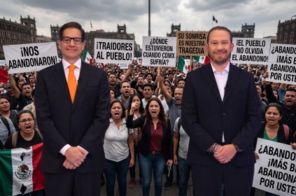 Hace un año planteé que por haber abandonado a sus electores, Taboada y Chertorivski deberían ofrecer disculpas, o ya al menos una explicación. Pero también expuse como escenario más probable que no lo harían y ahora reitero la prospectiva de que jamás lo harán. Esa pesada losa habrán de cargarla para siempre. Lo veremos. FOTOS: Especial / IMAGEN: El fondo ha sido modificado con IA de Gemini